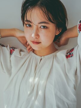 フィルムス 銀座(FILMS) 切りっぱなしボブ/エアリーロング/美髪/ピンクブラウン/銀座