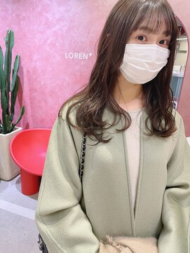 ローレンジウ(LOREN JU) 名駅/名古屋駅/学割U24/レイヤーカット/オージュア/ダブルカラー