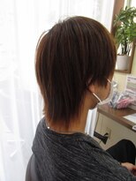 コアフィールフィス(COIFFURE fils)&nbsp;《見附　今町》メンズ　ハイトーン　センターパート