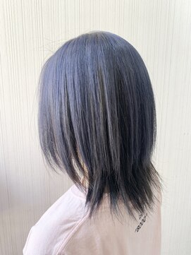 トムキャット(TOM CAT) 大人気　インナーカラー　ケアブリーチ　ラベンダーグレー