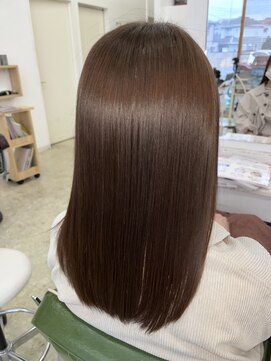 レオ 幸手(Leo) 20代30代40代大人可愛い髪質改善カラー艶感ストレート透明感