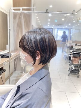アッシュ 大泉学園店(Ash) 横顔美人ショートボブ【Ash大泉学園 横山】