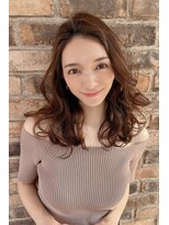 クーエフー(coo et fuu)&nbsp;20代30代40代 ラフなウェーブのセミロング　藤沢