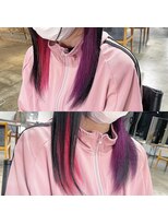 ザ オーダー(THE ORDER)&nbsp;ピンクとパープルのインナーカラー