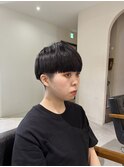 【NIKO】福岡天神大名刈り上げマッシュ刈り上げ女子ショート