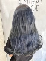 ナンバー エミライ 溝の口(N° emirai)&nbsp;大人かわいいロングブルーブラック