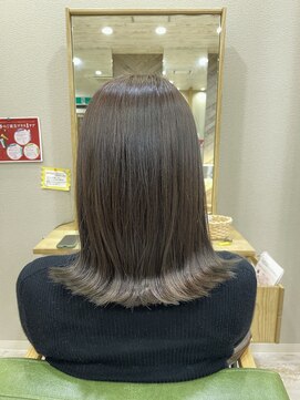 ジプソ(Gypso Hair salon) 【 切りっぱなしミディ 】