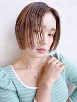 アイティー バイ アルバム 浦和店(IT by ALBUM)&nbsp;ストレートウルフボブ_ショコラアッシュヘルシースタイル_28681