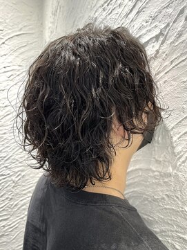 アマレット(Amaretto) カット+波巻きパーマ
