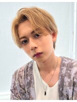 オーシャントーキョー 渋谷神南(OCEAN TOKYO) ツーブロック束感流行センターパート