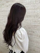ヘアーデザインハル(hair desigin hal)&nbsp;ワインレッド
