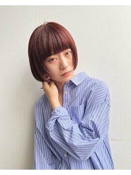 トレス(TRESS) 内巻きボブ　レイヤーボブ　顔まわりレイヤー　ウルフボブ