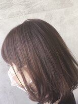 ルッソカナン(Lusso canaan) ベージュピンク×ミディアム/30代40代50代