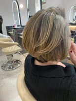 e.m.a プレミアムビューティーサロン 栄駅店(e.m.a PREMIUM BEAUTY SALON)&nbsp;ハイライトカラー×ボブ