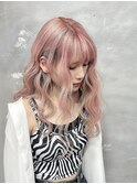 ダブルカラーベージュカラーケアブリーチカラーハイトーンカラー