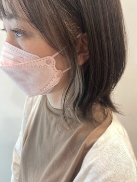 イマジン 川越(IMAGINE) 20代30代大人可愛いくびレイヤーホワイトグレージュ