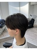 韓国風ナチュラルセンターパート