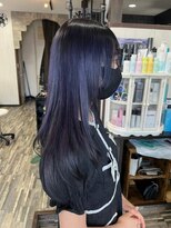 ヘアー リードレス(hair Re:dress)&nbsp;ブラックパープル×髪質改善ストレート