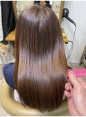 髪質改善ストレート×イルミナサンライト