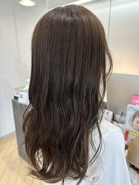 ユニ バイ マグ 長野店(Uni.by Mag) 大人可愛い◎暗髪透明感カラーモカグレージュ