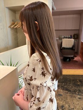 メク(meku) 明るめブラウンベージュカラー*秋カラー/関内・横浜