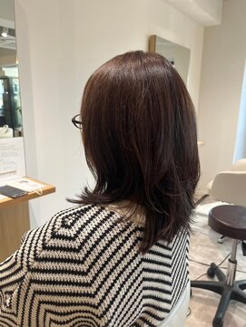 ソイクフ 高田馬場店(SOY-KUFU) 大人可愛い20代30代40代◎魅力倍増しカールシアーカラーセミディ