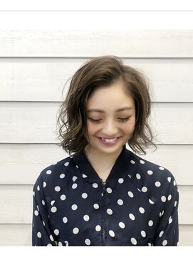 ニューライン 豪徳寺 山下(New-Line) 《NEW LINE 》ニュアンス外ハネボブ×フレンチガーリー