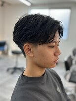 シーフ 千葉(Cyf)&nbsp;フェザーパーマ毛流れセンターパートニュアンスパーマ千葉駅保立