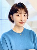 前髪/丸みショート/ショートボブ/小顔/20代30代40代大人可愛い