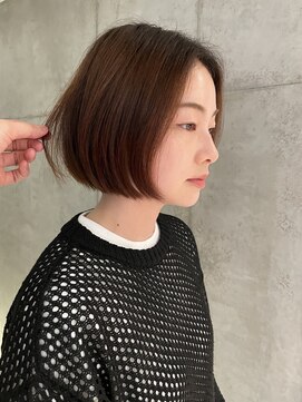 シーム 天神大名店(SEAM) ボブ　Recommended for  20s to 30s.