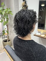 フェリスヘア(feliz hair)&nbsp;メンズ緩めツイストスパイラルパーマ