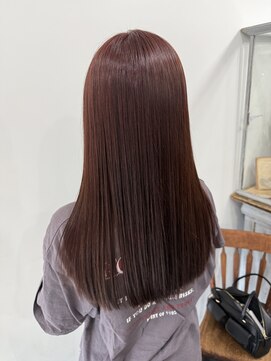 ピース ヘアーワーク(PEACE HAIR WORK) レッドブラウン