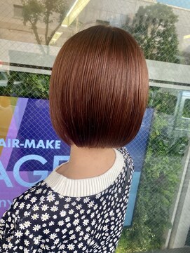 イメージア ボーノ相模大野店(IMAGE-A) 【つるんと艶映え】美シルエットボブ