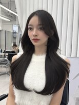 アマトウキョウ 表参道(AMA TOKYO)&nbsp;レイヤーカット 韓国ヘア 顔周りカット高島大登