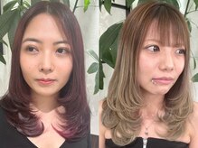 ハイライトだけじゃなくワンカラーでも作れる上品な女性に♪Belle hair Designでできるヘアスタイル♪