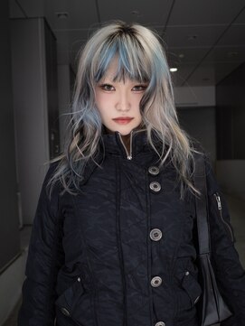 ギークス(GEEKS) 【GEEKS渋谷】ハッシュカット/デザインカラー/渋谷ブリーチ/小顔