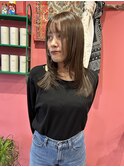 ◆ブリーチなし透明感カラー◆