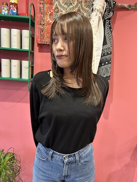 ◆ブリーチなし透明感カラー◆