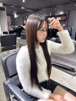 ザシェノンウメダ(THA CHAINON UMEDA) 心斎橋/着物ヘア/大人ガーリー/ダークアッシュ/似合わせカット