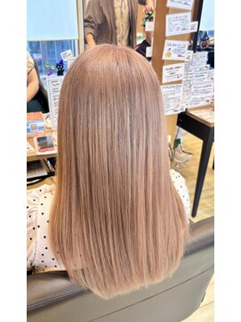 ヘアリゾートハピネス ピンクベージュ