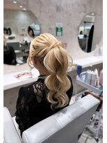 ベルグロー(BELLEGROW)&nbsp;ポニーテール/ゆるふわヘア/お呼ばれヘア