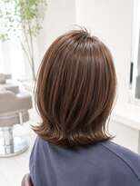 クオリス 上福岡店(QUALIS)&nbsp;30代40代髪質改善似合わせ外ハネくびれワンカールレイヤーボブ