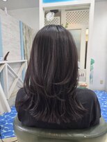 ケーズヘアー 津田沼SHORE店(K's Hair)&nbsp;透明感ダークカラーレイヤーで大人美人