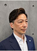40代メンズダンディショートスタイル【バーバーバー 中野店】