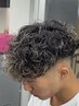 【平日割】メンズカット&スペインカールorプードルパーマ〈原宿/men’s〉