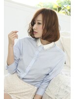 ロエナ(ROENA)&nbsp;クラシカルデジタルパーマバレイヤージュロブ