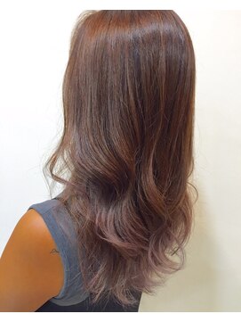 リゴ ヘアー(RIGO hair) 大人可愛い、レッド系、ピンク系、ゆるふわ