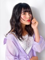 ネオリーブアオバ 高田馬場店(Neolive aoba)&nbsp;小顔に見せるゆる巻きスタイル♪高田馬場人気オーダースタイル