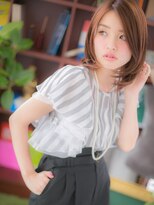 カバーヘア ブリス 上尾西口店(COVER HAIR bliss) ■毛先パーマ&アシンメトリーセミディ14-17★上尾20代30代40代