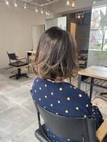 美容室 ツリー(Tree)&nbsp;ノンブローでおさまる大人ボブ 『Tree hairsalon 』本厚木